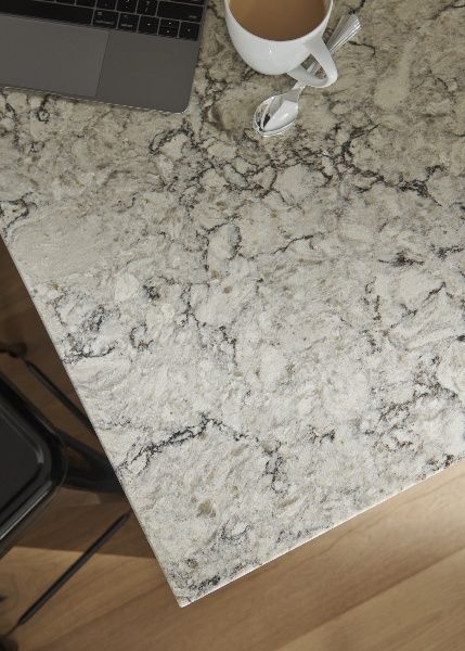 Intermezzo | Viatera - Quartz Surface | LX Hausys Viatera Quartz Countertops, Black Quartz Countertops, Quartz Countertop Colors, Kitchen Finishes, Quartz Kitchen Countertops, Countertop Colours, Quartz Surfacing, Quartz Kitchen, Quartz Countertop