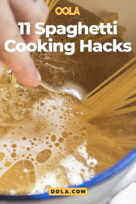 Spaghetti Hacks, How To Cook Spaghetti, How To Make Noodles, Bowl Of Spaghetti, Cooking Spaghetti, Best Spaghetti, How To Make Spaghetti, Spaghetti Noodles, Cooking Hacks