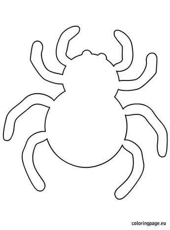 Homemade Halloween Crafts, Spider Template, Halloween Template, Moldes Halloween, Halloween Crafts Preschool, Halloween Applique, Spider Crafts, Halloween Printables Free, Halloween Templates