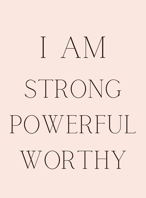 Positive Affirmation Poster- I am Strong, Powerful, Worthy. Instant Download. 18x24in. For educator, counselor, mental health, personal, office, home, teen, friend, manifesting. Affirmation For Good Mental Health, Mentally Strong Affirmations, Manifestation For Mental Health, Mental Health Affirmation Ideas, Losing Weight Affirmations, Good Health Affirmations, Health Affirmations Positive, Positive Manifestation Quotes, Daily Affirmations Aesthetic