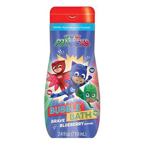 Make bath time a fun time with PJ Masks bubble bath in brave blueberry. Tear free kids bubble bath soap won't hurt your child's eyes. Your kids are going to love the bubbles and won't even realize they are getting clean! Bubble Bath Soap, Kids Bubble Bath, Bubble Bath, Bath Time, Mom Help, Free Kids, Shower Bath, Dish Soap Bottle, Brave