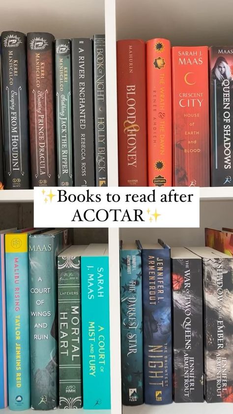 Books To Read After Acotar Series, Books Like Acotar Series, Acotar Book Recommendations, Books To Read After Acotar, Books To Read If You Like Acotar, A Deal With The Elf King, What To Read After Acotar, These Hollow Vows, High Mountain Court