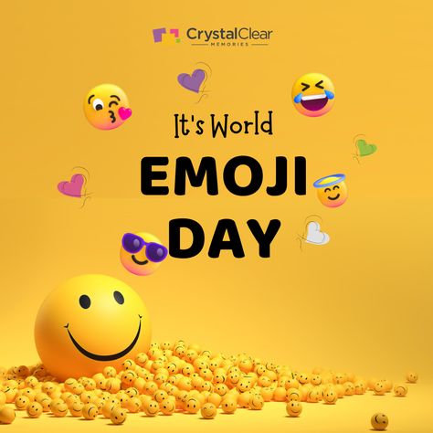 It's World Emoji Day, what's your favorite emoji? Drop them below! #emoji #worldemoji #drop #crystalclearmemories #madeintampa #WeAreCrystalClear #3dcrystals #personalizedgifts #customgifts #uniquegifts #giftideas #lasercrystals #photogifts #gifting #specialgifts #like4like #instadaily #photooftheday #instapic #follow4follow #l4l #f4f #3D #engravedcrystals #cc_memories Emoji Day Poster, Emoji Day, World Emoji, Posters Ideas, World Emoji Day, Poster Ideas, Memories Quotes, Event Poster, Crystal Clear