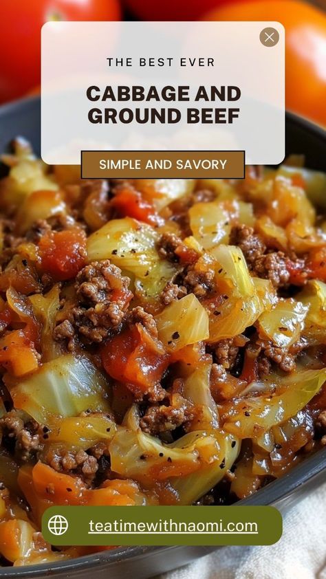 This low-carb cabbage and beef stir fry is perfect for anyone following a keto or paleo lifestyle. With tender cabbage, juicy ground beef, and a savory sauce, this simple dish offers a nutritious and satisfying meal. Ready in just 20 minutes, it's great for busy days! What's your favorite low-carb side to serve with stir fry? #keto #paleorecipes #lowcarbdinner #healthyeating #quickmeals Diet Cabbage Recipes, Red Cabbage And Hamburger Recipes, Easy Cabbage Stir Fry Recipes, Ground Beef High Protein Low Carb, Fried Cabbage And Onions Recipes, Cabbage With Bacon Recipes, Fried Cabbage And Hamburger Recipes, Roast Beef And Cabbage Recipe, Cabbage And Ground Beef Skillet