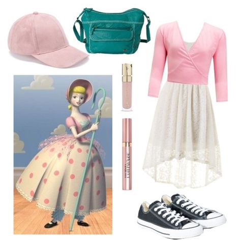 "Disney bound Bo Peep" by browneyedbeautiful ❤ liked on Polyvore featuring Converse, Ampere Creations, Smith & Cult and L'OrÃ©al Paris Disney Bound Toy Story, Bo Peep Disney Bound, Cafe Photoshoot, Movie Outfit, Disneybound Outfits, Disney Fits, Disney Themed Outfits, Disney Outfit, Disney Bounding