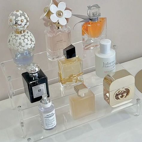 Perfume Stand Display, Acrylic Risers, Perfume Stand, Makeup Stand, Bathroom Table, Perfume Storage, Table Organizer, Makeup Display, Stand Shelf