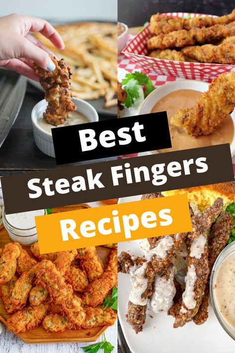 TOP 15 STEAK FINGER RECIPES FOR CRISPY PERFECTION Homemade Steak Fingers, Beef Fingers Recipe, Finger Steaks Recipe Easy, Steakums Recipe Ideas, Steak Fingers Recipe, Finger Steaks, Minute Steak Recipes, Steakums Recipe, Steak Fingers