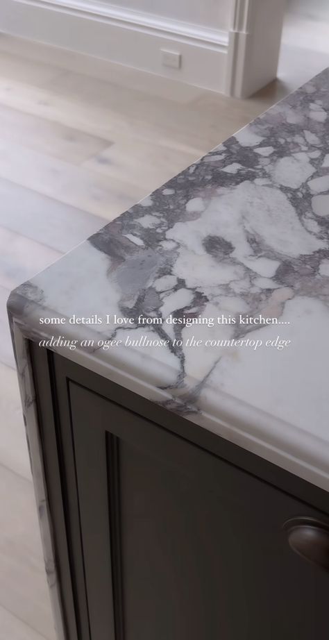 Granite Edge Options, Counter Edge Options, Bullnose Countertop Edge, Countertop Profiles, Countertop Corners, Countertop Edge Profiles, Countertop Edges, Kitchen Plinth, Lake House Kitchen