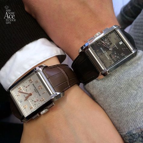 #Baume et Mercier #Hampton Men's #Watches - www.Ace.am Baume Mercier Men, Baume Mercier Hampton, Baume Mercier, Jewelry Boards, Harry Winston, Square Watch, Van Cleef Arpels, Van Cleef, Men's Watches