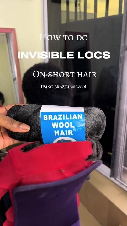 Black Hairstyles Sew In, Brazilian Wool Hairstyles, Brazilian Wool, Invisible Locs, Types Of Braids, Sisterlocks, Feminine Tattoos, Loc Styles, Facebook Reels