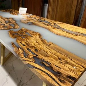 Custom Order Olive Wood Epoxy Table Top Olive Table Top for - Etsy Bosnia and Herzegovina