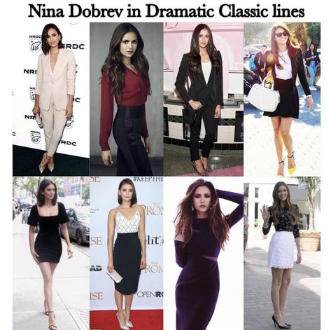 Edgy Dramatic Classic, Dramatic Classic Athleisure, Dramatic Classic Casual Outfits Summer, Edgy Soft Classic, Dramatic Classic Celebrities, Dramatic Classic Casual Outfits, Classic Kibbe, Kibbe Style, Kibbe Types