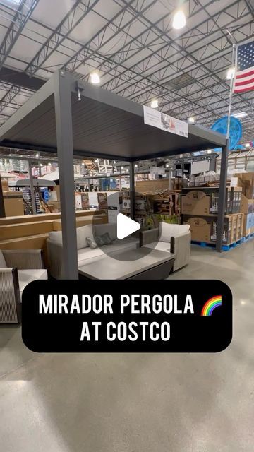 CostcoThisWeek on Instagram: "🚨BEAUTIFUL MIRADOR PERGOLA 🌈 at Costco!

🎉$400-700 OFF from May 15th - June 9th 

Available in both bronze and white. Prices varies by size. In select Costco locations and online. 

🔗 Link in bio! 

#mirador #miradoroutdoor #miradorpergola #moretoenjoy #reels #ad" Costco Pergola Outdoor Living, Metal Pergola Patio Ideas, Costco Pergola, 15 June, Backyard Pergola, Black Pipe, Pergola Patio, Small Backyard Landscaping, Small Backyard