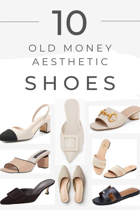 10 pairs of Old Money Aesthetic shoes found on Amazon Old Money Footwear Woman, Old Money Sandals Woman, Old Money Flats, Trendy Summer Shoes 2024, Old Money Sneakers Woman, Old Money Aesthetic Shoes, Old Money Shoes Woman, Old Money Sandals, Old Money Style Shoes