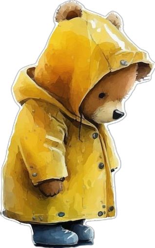 Oso Paddington, Teddy Bear Drawing, Teddy Bear Cartoon, A Level Art Sketchbook, Bear Drawing, Bear Illustration, Baby Clip Art, Bear Art, Bear Cartoon