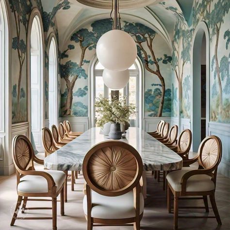 Eclectic Interior, Italian Restaurant, Home Decor Ideas, Interior Designer, Mural Wallpaper, Wall Decoration, Beautiful Homes, Home Interior Design, House Exterior