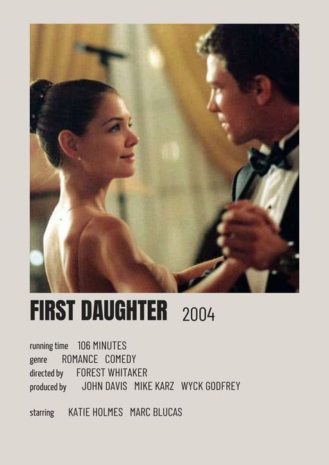 First Daughter Movie, Romcom Movies, Movie Recs, Film Polaroid, Movie Hacks, Movies To Watch Teenagers, Rom Coms, Most Paused Movie Scenes, Movie Card