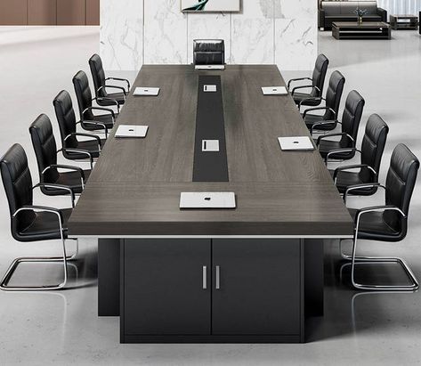 Conference Table Design Meeting Rooms, Boardroom Table Design, Boardroom Design, Conference Table Design, Shop Counters, Office Table And Chairs, Modern Partition, Gypsum Design, Negotiation Table