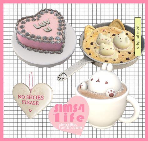 Sims 4 Pink Curtains, The Sims 4 Cc Food Mod, Sims 4 Boba Cc, Sims 4 Food Patreon, Sims4 Cats And Dogs Cc, Sims 4 Food Cc Decor, Sims 4 Cafe Cc Patreon, Sims 4 Baking Cc, Sims 4 Cc Furniture Anime