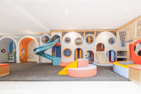 Soft play portfolio | Tigerplay - Tigerplay Playground Interior Design, Playroom Cafe, Kids Play Centre, Soft Play Centre, Indoor Playground Design, Play Cafe, Indoor Playroom, Kindergarten Interior, Kids Play Spaces