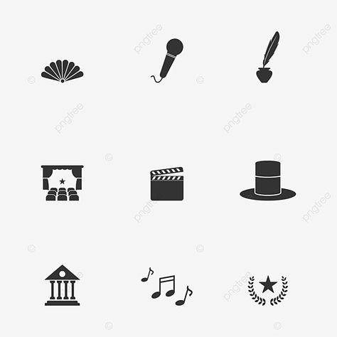 Acting Symbol, Theater Symbol, Theatre Symbol, Web Design Logo, Sun Logo, Application Design, Web Icons, Social Media Network, Blog Social Media