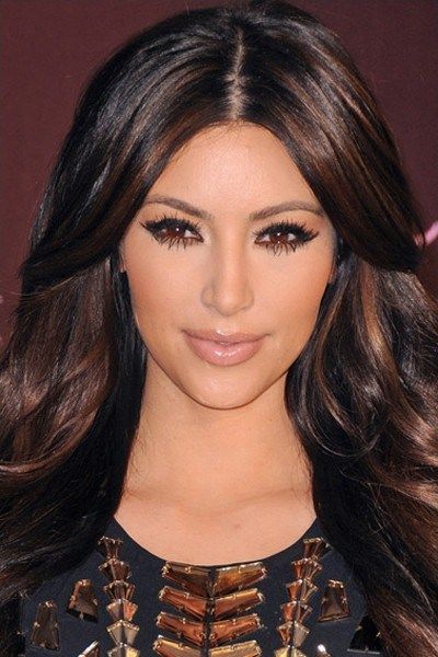 156640893260300087_Xxq2OOin_c Black Hair With Brown Highlights, Highlight Ideas, Kim Kardashian Hair, Kardashian Hair, Black Wavy Hair, Hair With Highlights, Black Hair With Highlights, Dark Brown Hair Color, Hair Color And Cut