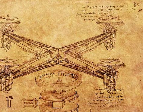 Leonardo Da Vinci drawing of helicopter long before it was invented. Da Vinci Inventions, Helicopter Design, Tech Blog, Old Maps, Www Pinterest Com, Old Art, Compass Tattoo, The Science, Helicopter