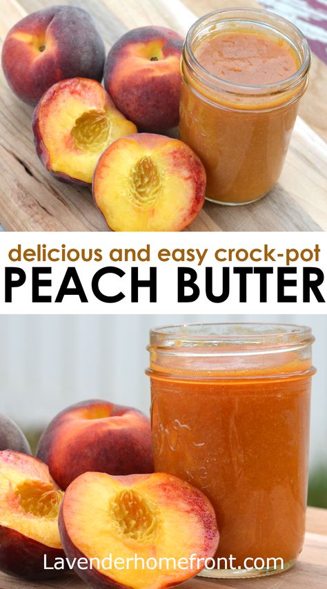 Canning Instructions, Flavored Butter Recipes, Butter Recipes Homemade, Canning Jam Recipes, Peach Butter, Canning Peaches, Modern Homestead, Home Canning Recipes, Jam Recipes Homemade