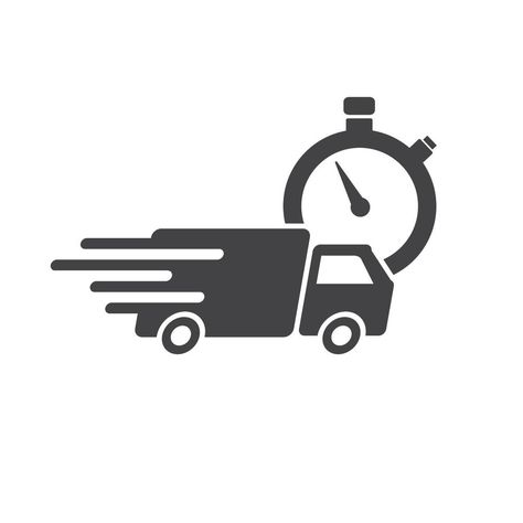 vector illustration of a delivery icon with a pickup truck suitable for a fast delivery sign Delivery Sign, Delivery Icon, Pickup Truck, Pickup Trucks, Vector Art, Vector Illustration, Pick Up, Fast Delivery, For Free