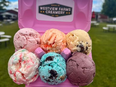 Can’t decide? Here’s where you can get an ice cream flight in Massachusetts Ice Cream Flight Board, Ice Cream Flights, Beer Nuts, Campfire S'mores, Best Lobster Roll, Flavor Combinations, Homemade Waffles, Ice Cream Day, Ice Cream Scoops