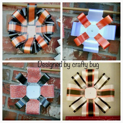 Homecoming mum backers. Homecoming Mum Backers Diy, Homecoming Mum Backers, Mum Backers, Cheer Homecoming, Rally Ideas, Horse Browband, Hoco Mums, Rally Idea, Texas Mums