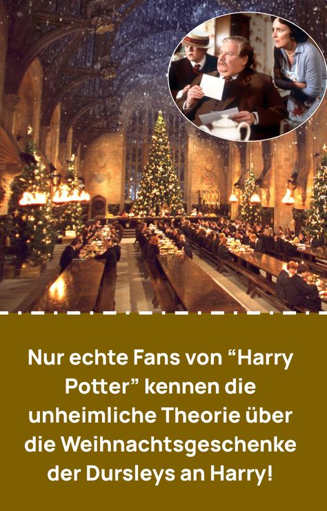 Harry Potter ist jedes Jahr an Weihnachten leer ausgegangen? Nun, diejenigen unter euch, die die Bücher gelesen haben, wissen sehr wohl, dass die Dursleys Harry beschenkt haben. Doch die gruselige Theorie über die Weihnachtsgeschenke kennen nur echte Fans Harry Potter Weihnachten, Potter Art, Harry Potter Art, Harry Potter, Fan