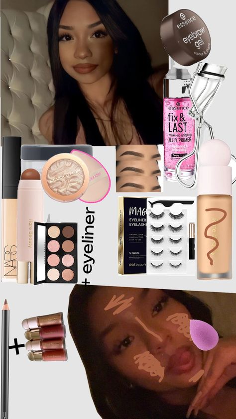 Latina girl Makeup tutorial srr it's not accurate Homecoming Makeup Latina, How To Become A Latina, Cute Latina Makeup, Copy Paste Latina Aesthetic, Latina Make Up Tutorial Step By Step, Pretty Latina Makeup, Latina Make Up, Latina Girl Makeup, Kylie Jenenr