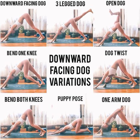 Get Toned Legs, Yoga For Beginner, Downward Dog Yoga, Adho Mukha Svanasana, Popular Yoga Poses, Puppy Pose, Yoga Kundalini, Yoga Girls, Yoga Tutorial