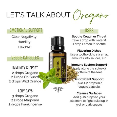 Doterra Oregano Uses, Oregano Essential Oil Uses, Oregano Essential Oil Recipes, Benefits Of Oregano Oil Capsules, Oregano Essential Oil Benefits, How To Take Oregano Oil Internally, Oregano Oil Benefits Internal, Oregano Oil Benefits How To Use, Oil Of Oregano Benefits How To Use