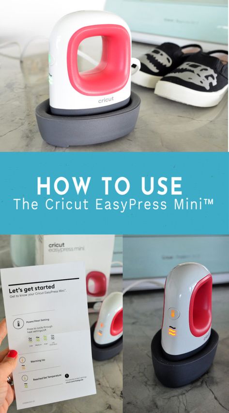 Cricut Easy Press Mini, Easy Press Mini, Heat Press Projects, Cricut Iron On Vinyl, Vinyle Cricut, Cricut Easy Press, Cricut Help, How To Use Cricut, Cricut Supplies