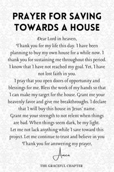 Prayers For Buying A House, Prayers For Buying A New Home, Prayer For Moving To A New Place, Prayers Over Your Home, Prayer For New Home, Prayer For A New Home, Blessing Prayers, Buying A New House, Prayer For Success