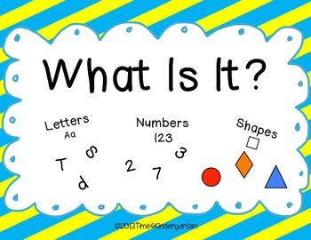 What Is It? A Free sorting activity Tk Ideas, Shape Sorting Activities, Teaching Abcs, Kindergarten Blogs, Letter Sorting, Math Sort, Shapes Kindergarten, Kindergarten Freebies, Abc Games