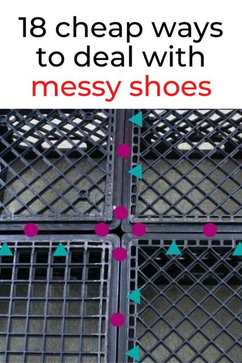 Organize your entryway on a budget with these easy shoe storage ideas. Quick diy ideas to organize your shoes and keep your hallway clean. easy shoe storage tips. #hometalk Shoe Room Organization, Upcycled Shoe Storage, Diy Shoe Storage Ideas For Small Spaces, Shoe Crate Storage, Classroom Shoe Storage, Diy Shoe Organizer Small Space, Storage Bin For Shoes, Family Shoe Storage Ideas, Repurposed Furniture Shoe Storage