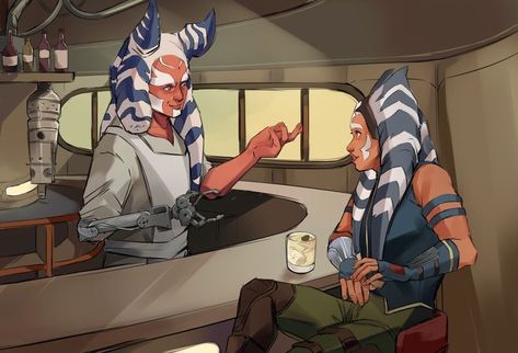 Rexsoka Fanart, Ahsoka Tano Fanart, Ahsoka Novel, Clone Wars Ahsoka, Clone Wars Art, Ashoka Tano, Star Wars Books, Star Wars Ahsoka, Star Wars Drawings