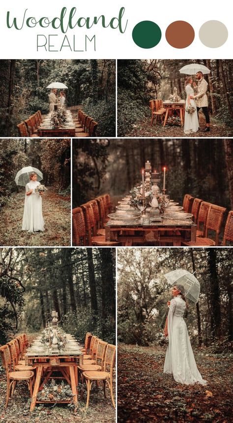 Woodland Fairytale Wedding Inspiration in the Umbrian Countryside #woodlandwedding #woodlandfairytalewedding #forestwedding #countrysidewedding #weddingintheforest #woodlandrealm #woodlandfairyrealm #enchantedforestwedding Enchanted Forest Wedding Color Palette, Bayou Wedding, Enchanted Forest Wedding Theme, Renewing Vows, Cross Wedding, Forest Theme Wedding, Central Italy, Rich Design, Enchanted Forest Wedding