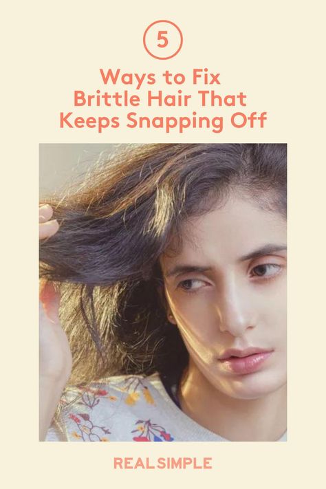 How To Get Rid Of Dry Ends Hair Tips, Why Is My Hair So Dry And Brittle, How To Fix Dry Hair, Brittle Hair Remedies, Stop Hair Breakage, Dry Brittle Hair, Breaking Hair, How To Grow Your Hair Faster, Best Hair Dryer