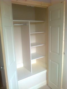 Stair Box In Bedroom, Bulkhead Bedroom, Over Stairs Storage, Stairs Bulkhead, Box Room Bedroom Ideas, Box Bedroom, Build A Closet, Storage Closet Organization, Cupboard Design