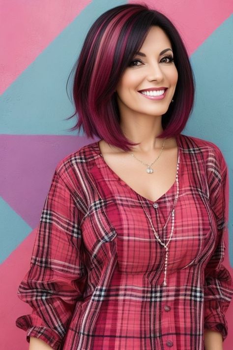 Fun Hair Color Ideas, Hair Color Ideas For Brunettes Short, Funky Haircuts, Copper Balayage Brunette, Hair Color 2017, Copper Hair Dark, Cool Hairstyles For Girls, Extension Hair, Hair Color Unique