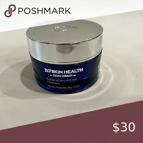 used once NOT NEW ZO Skin Health Exfoliating Polish Zo Skin Health, Magnesium Oxide, Antioxidant Serum, Firming Serum, Blue Tansy, Azelaic Acid, Brighten Skin, Skin Radiance, Hydrating Serum