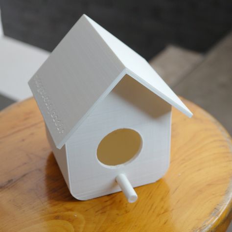 3D Printable Bird House by Hakan AKSU Forest Fire, Stl Files, 3d Printable, Birdhouse, Bird Houses, 3d Print, Bird House, 3d Printing, Forest