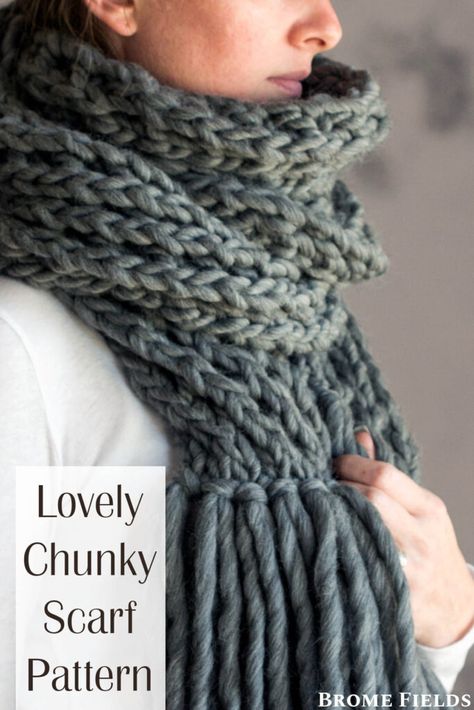 Chunky Knit Scarf