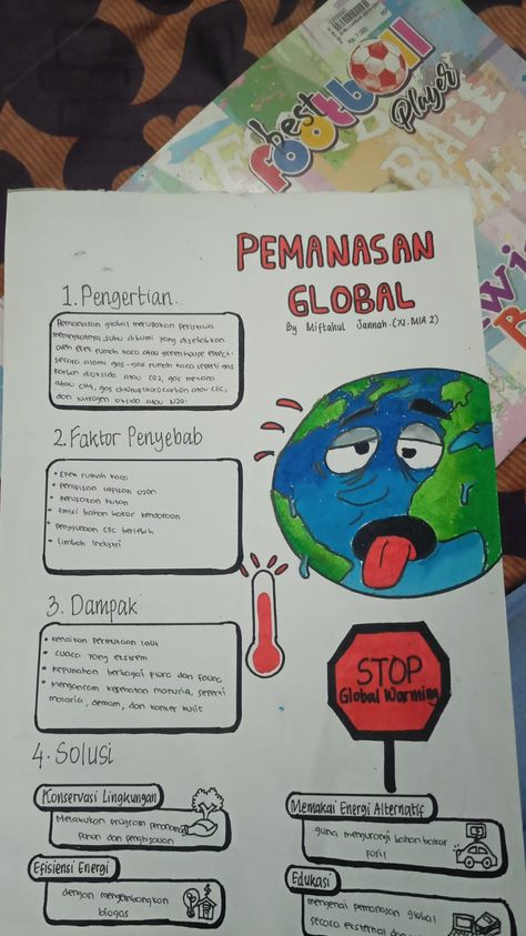 Globalization Poster Ideas, Map Mapping, Save Earth Drawing, Pencemaran Udara, Science Diagrams, Earth Drawings, Ansan, Front Page Design, School Decorations