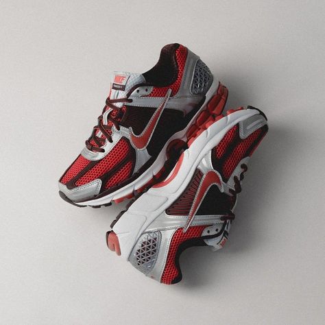 Nike Vomero 5 (W) "Mystic Red" now available online Nike Zoom Vomero 5, Nike Vomero, Phil Knight, Zoom Vomero 5, Vomero 5, Tinker Hatfield, Sneaker Release, Red Sneakers, New Sneakers