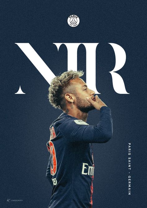 Poster by Cardoarty on Behance • Paris Saint - Germain’s player Neymar Junior, “El Magican” football poster art Neymar Graphic Design, Neymar Poster Design, Neymar Jr Poster, Psg Poster, Football Design Poster, Nike Posters, Neymar Poster, Neymar Jr Psg, Neymar 11